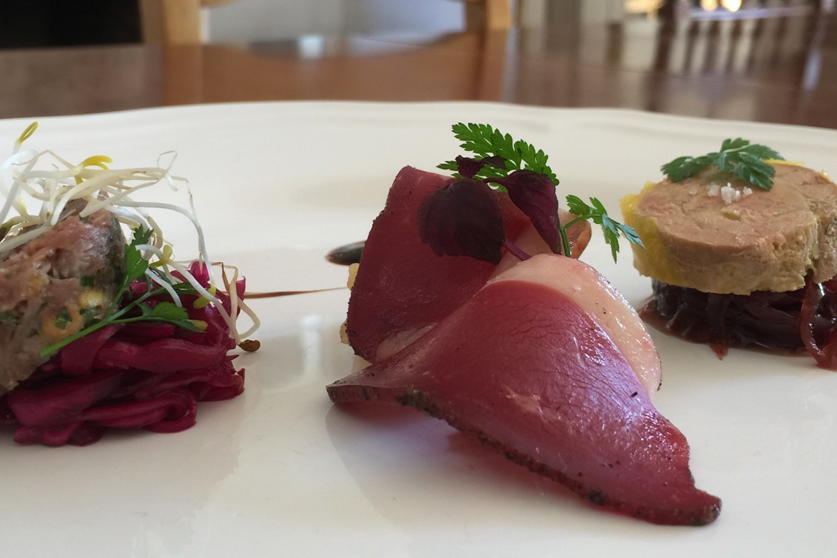 foie-gras et magret de canard